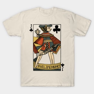 Character of Playing Card Jack of Clubs T-Shirt